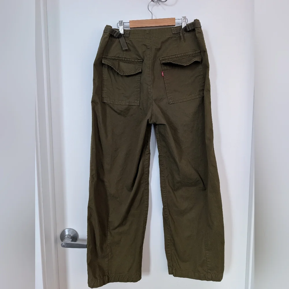 Levi's Baggy Surplus Pants 90s Relaxed Cargo 90s retro Size W29 X L29 - Picture 2 of 8